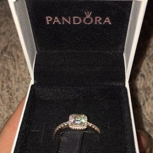 Pandora timeless elegance ring rose gold
